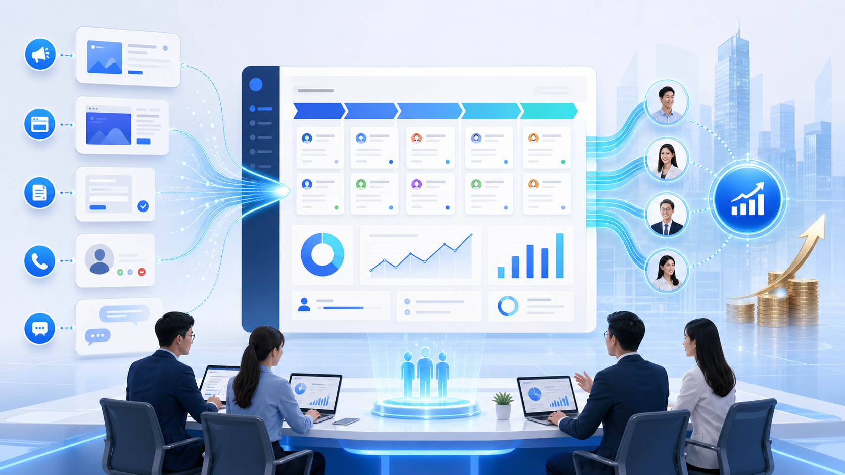 Kiến trúc tracking Pixel Conversion API và CRM giúp đối soát doanh thu